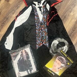 Vampire Costume with Cape and Accessories